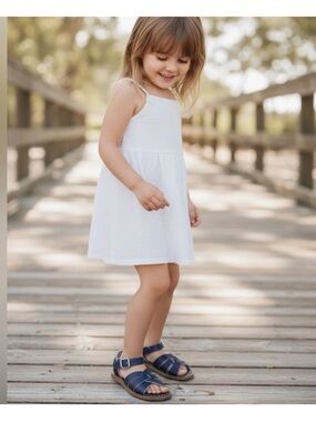 Salt Water Sandals Navy Blue Toddler Size 6 (US 7)